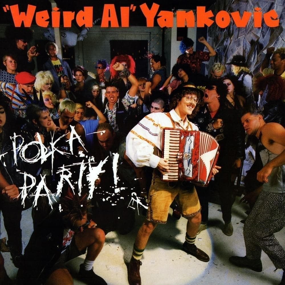 Album cover art for "Dog Eat Dog" by “Weird Al” Yankovic