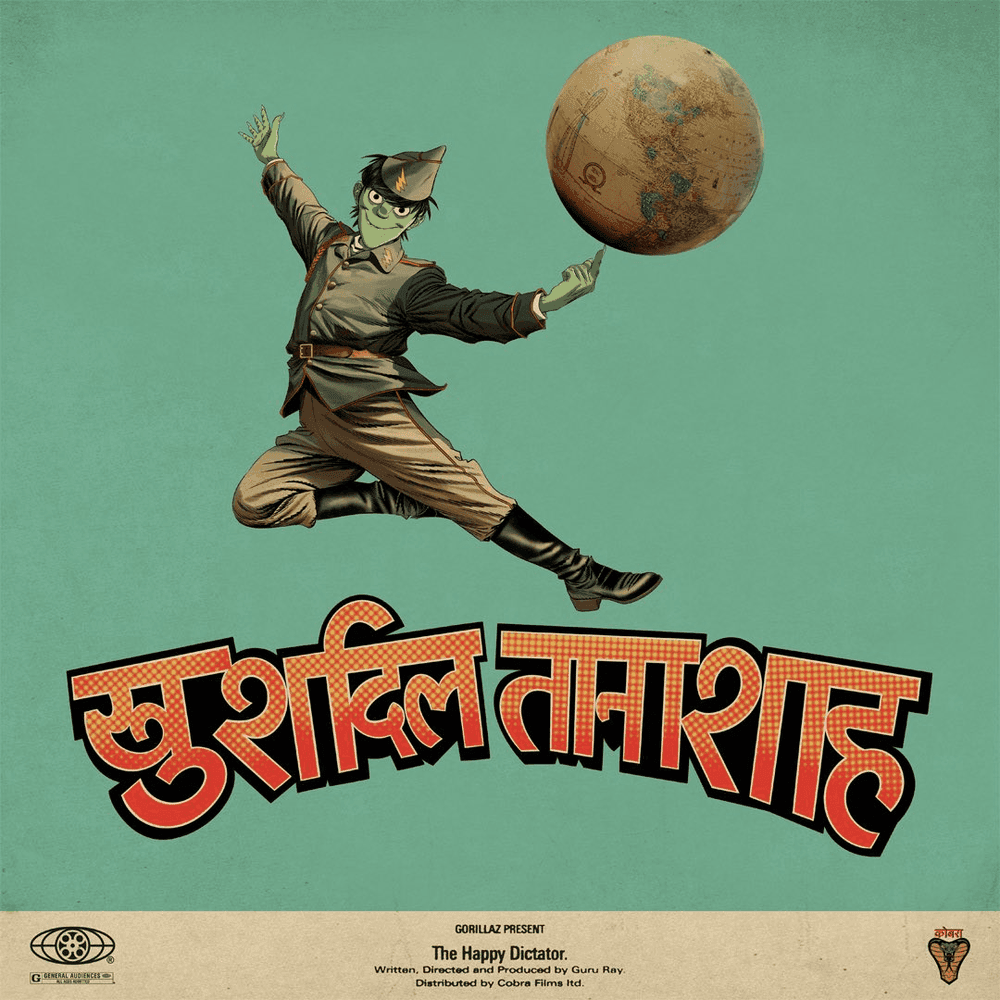 Album cover art for "Can’t Get Over" by Gorillaz & Sparks