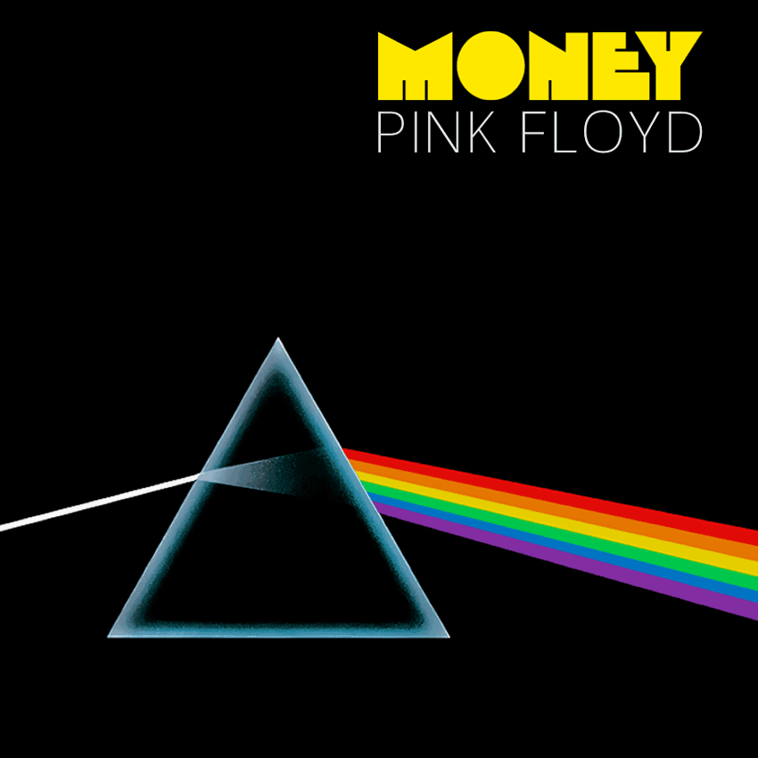 Album cover art for "Money" by Pink Floyd