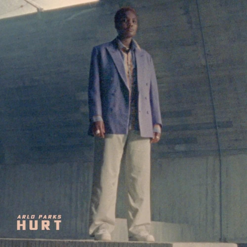 Album cover art for "Hurt" by Arlo Parks