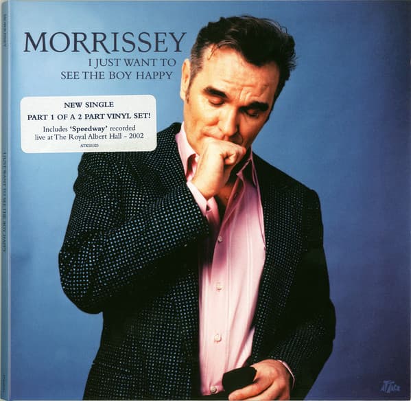 Album cover art for "I Just Want to See the Boy Happy" by Morrissey
