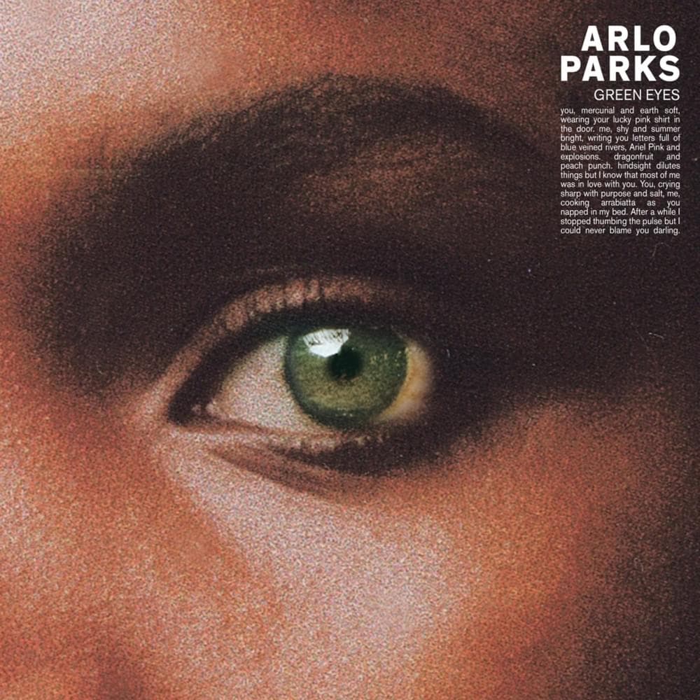 Album cover art for "Green Eyes" by Arlo Parks