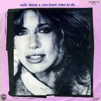 Album cover art for "You Know What To Do" by Carly Simon