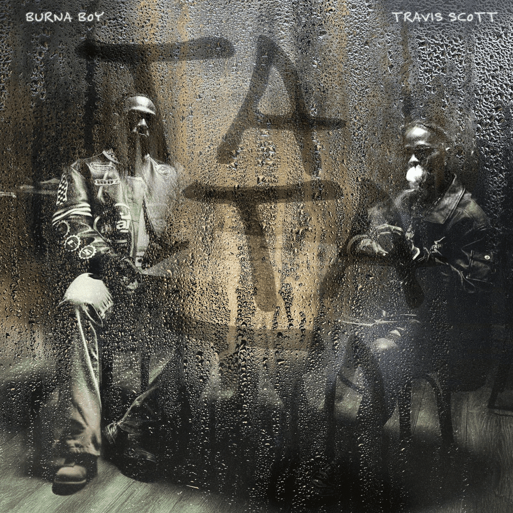 Album cover art for "TaTaTa" by Burna Boy & Travis Scott