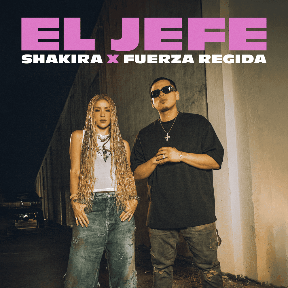 Album cover art for "El Jefe" by Shakira
