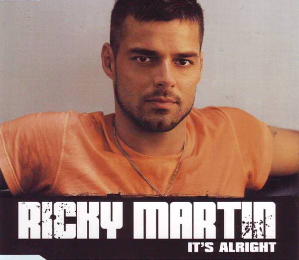 Album cover art for "It's Alright" by Ricky Martin