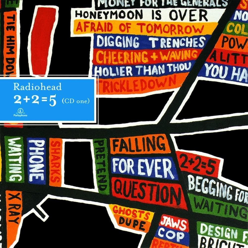 Album cover art for "2 + 2 = 5 (The Lukewarm.)" by Radiohead