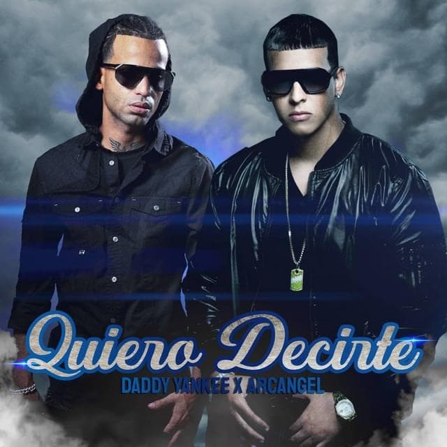 Album cover art for "Quiero Decirte" by Daddy Yankee & Arcángel