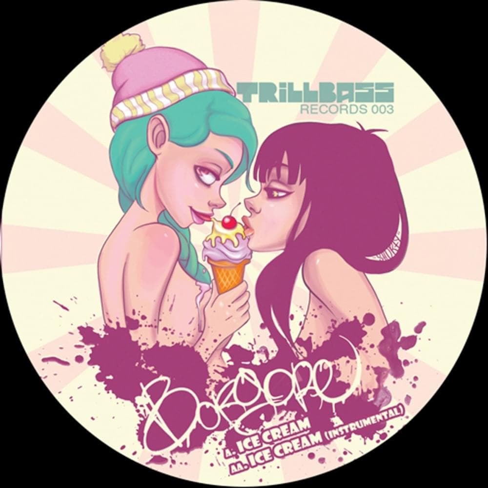 Album cover art for "Ice Cream" by Borgore