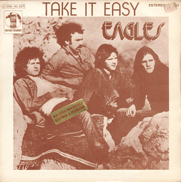 Album cover art for "Take It Easy" by Eagles
