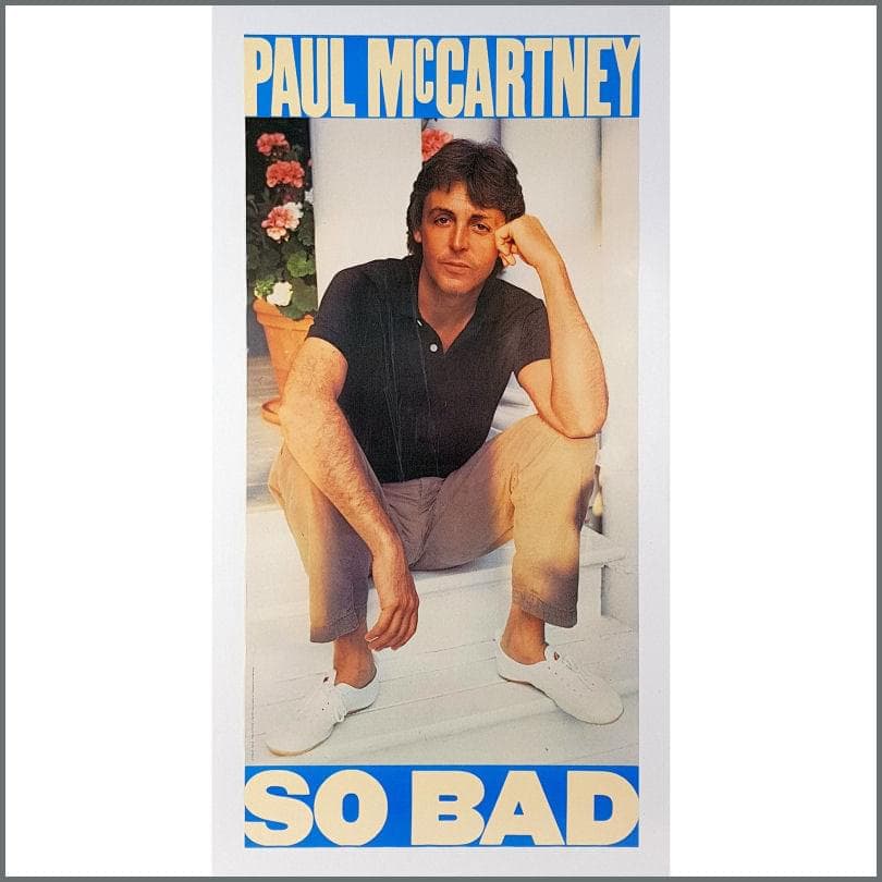 Album cover art for "So Bad" by Paul McCartney