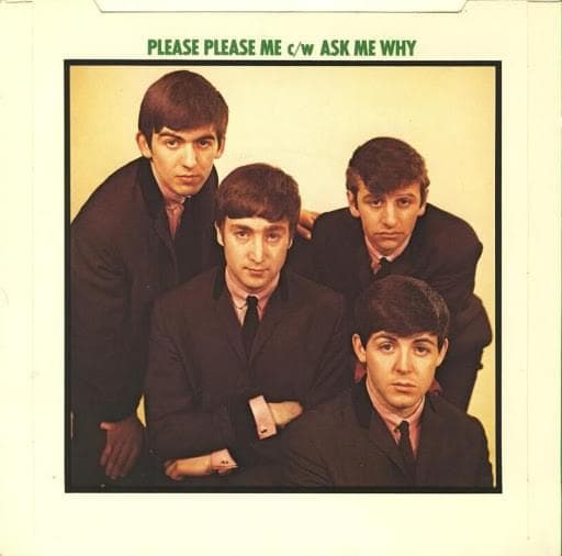 Album cover art for "Please Please Me" by The Beatles