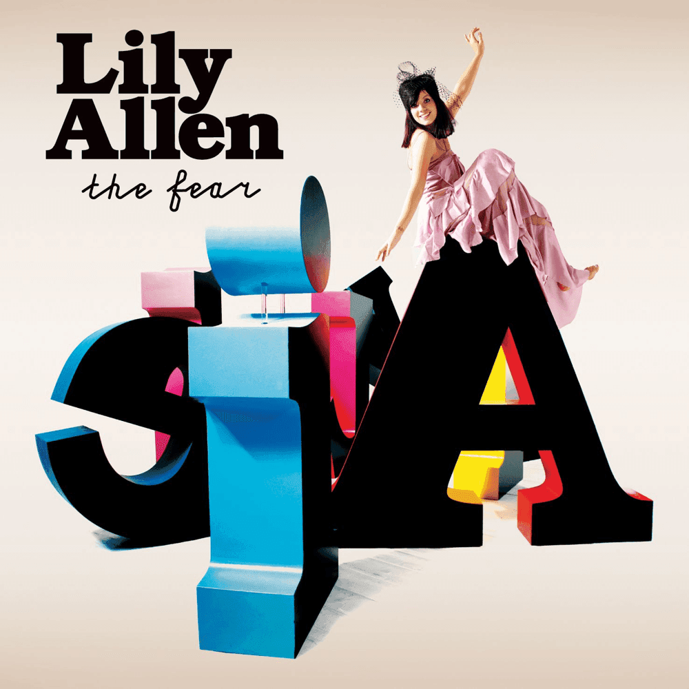 Album cover art for "The Fear" by Lily Allen