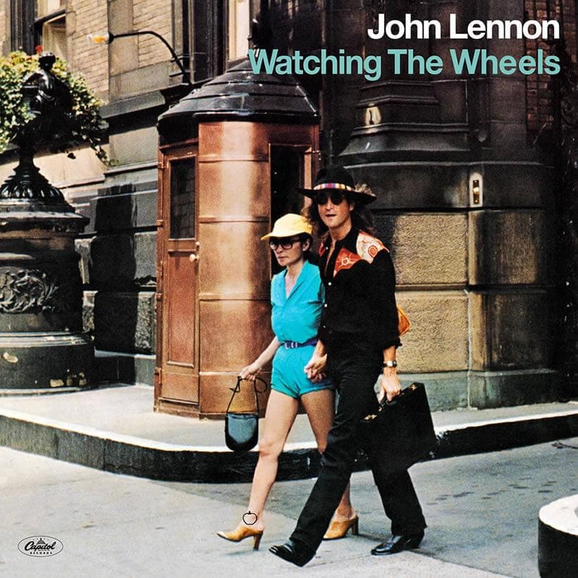 Album cover art for "Watching the Wheels" by John Lennon