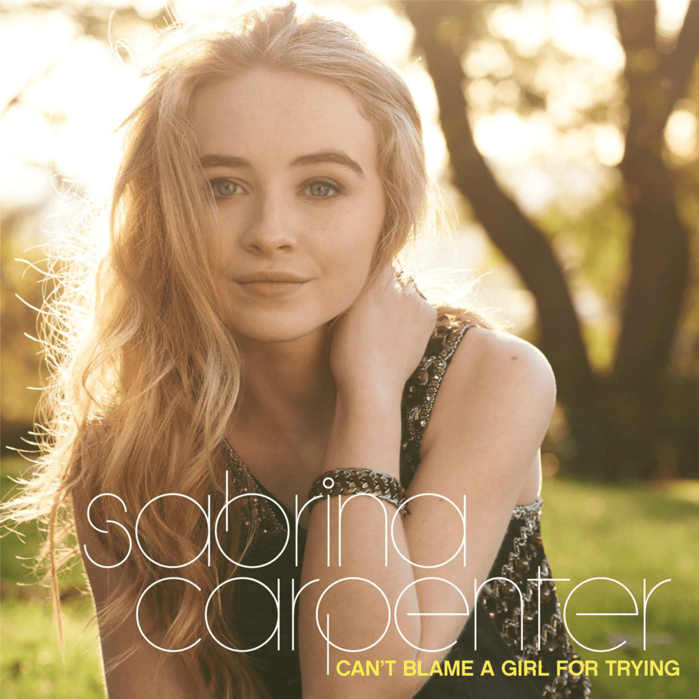 Album cover art for "Can't Blame a Girl for Trying" by Sabrina Carpenter