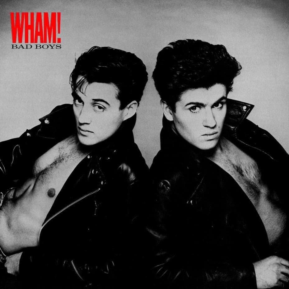 Album cover art for "Bad Boys" by Wham!
