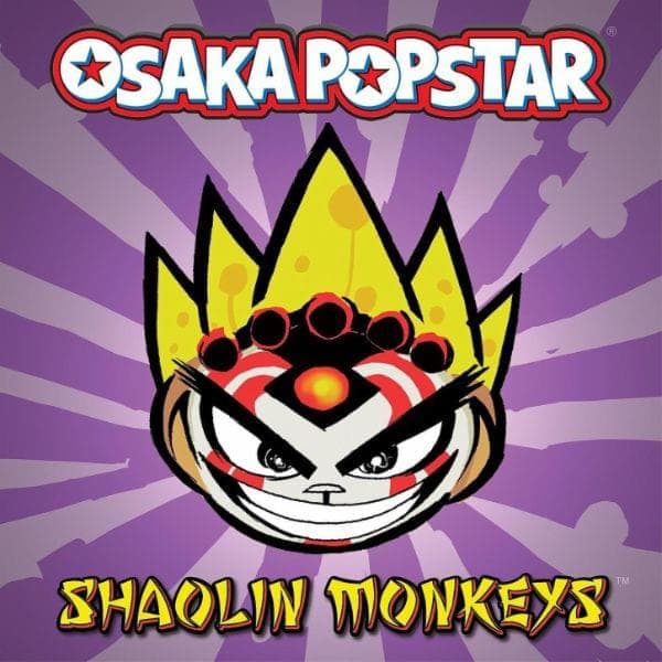 Album cover art for "Shaolin Monkeys" by Osaka Popstar