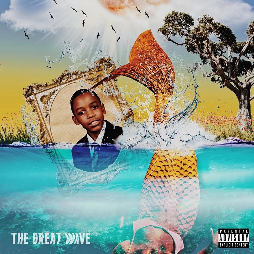 Album cover art for "The Great Wave." by ScienZe