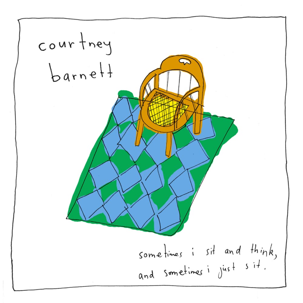 Album cover art for "An Illustration of Loneliness (Sleepless in New York)" by Courtney Barnett