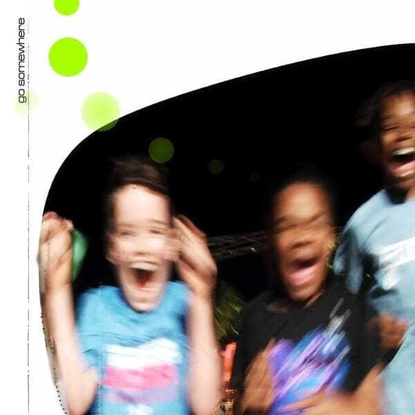 Album cover art for "Go Somewhere" by The Hellp