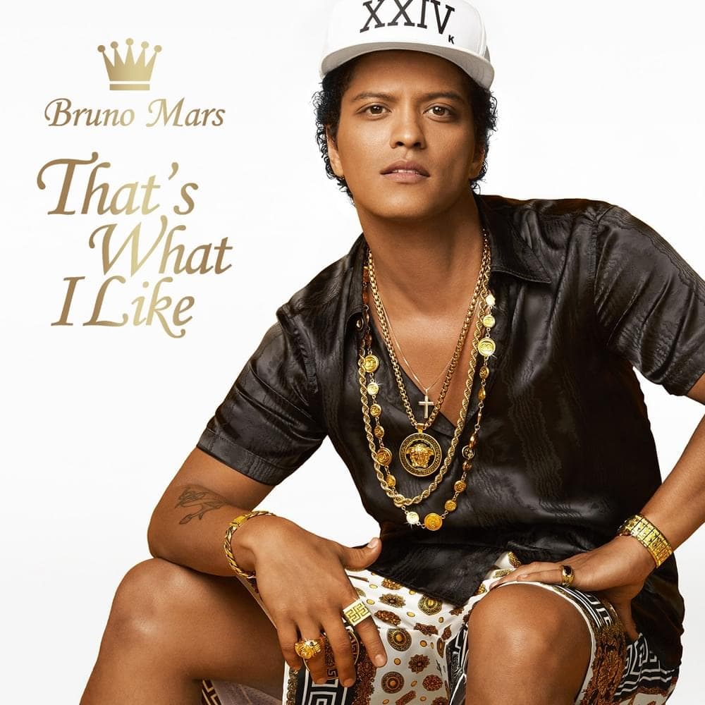 Album cover art for "That's What I Like" by Bruno Mars