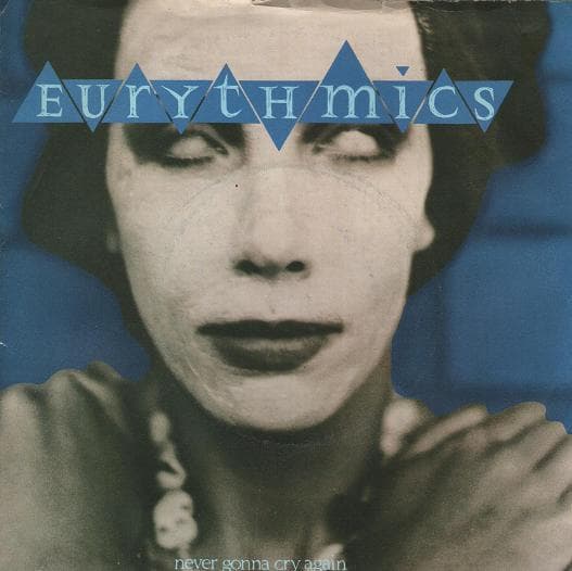 Album cover art for "Never Gonna Cry Again" by Eurythmics