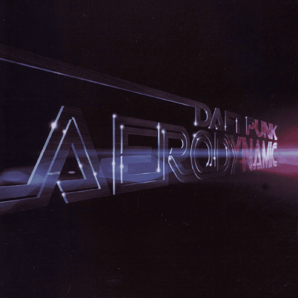 Album cover art for "Aerodynamic" by Daft Punk