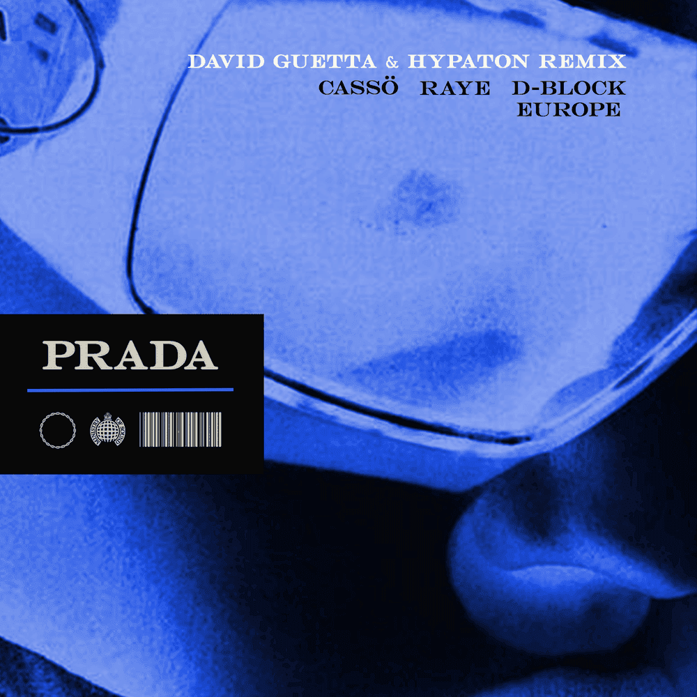 Album cover art for "Prada (David Guetta & Hypaton Remix)" by RAYE & D-Block Europe