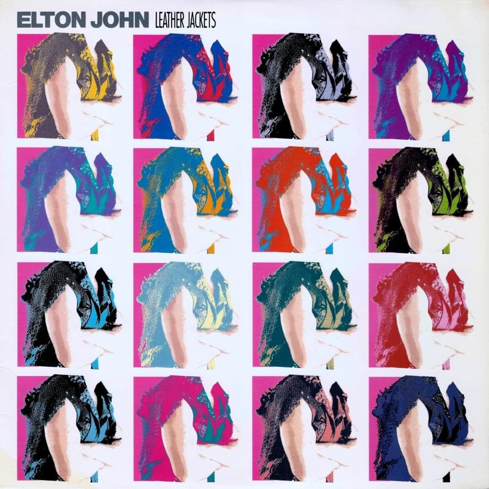 Album cover art for "I Fall Apart" by Elton John