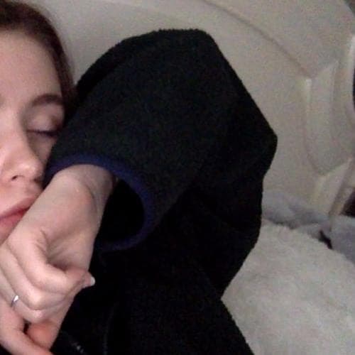 Album cover art for "i haven't left my bed yet" by Clairo