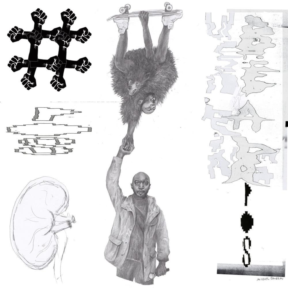 Album cover art for "Jerry Heil - #ГОЛОЮ (#NAKED) (English Translation)" by P.O.S.