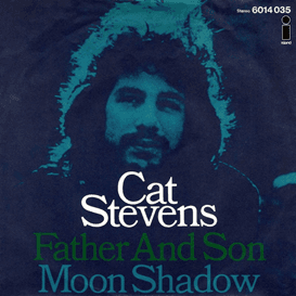 Album cover art for "Father and Son" by Cat Stevens