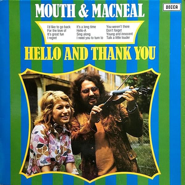 Hello and Thank You