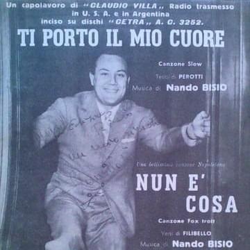 Ti porto il mio cuore / Nunn’è cosa