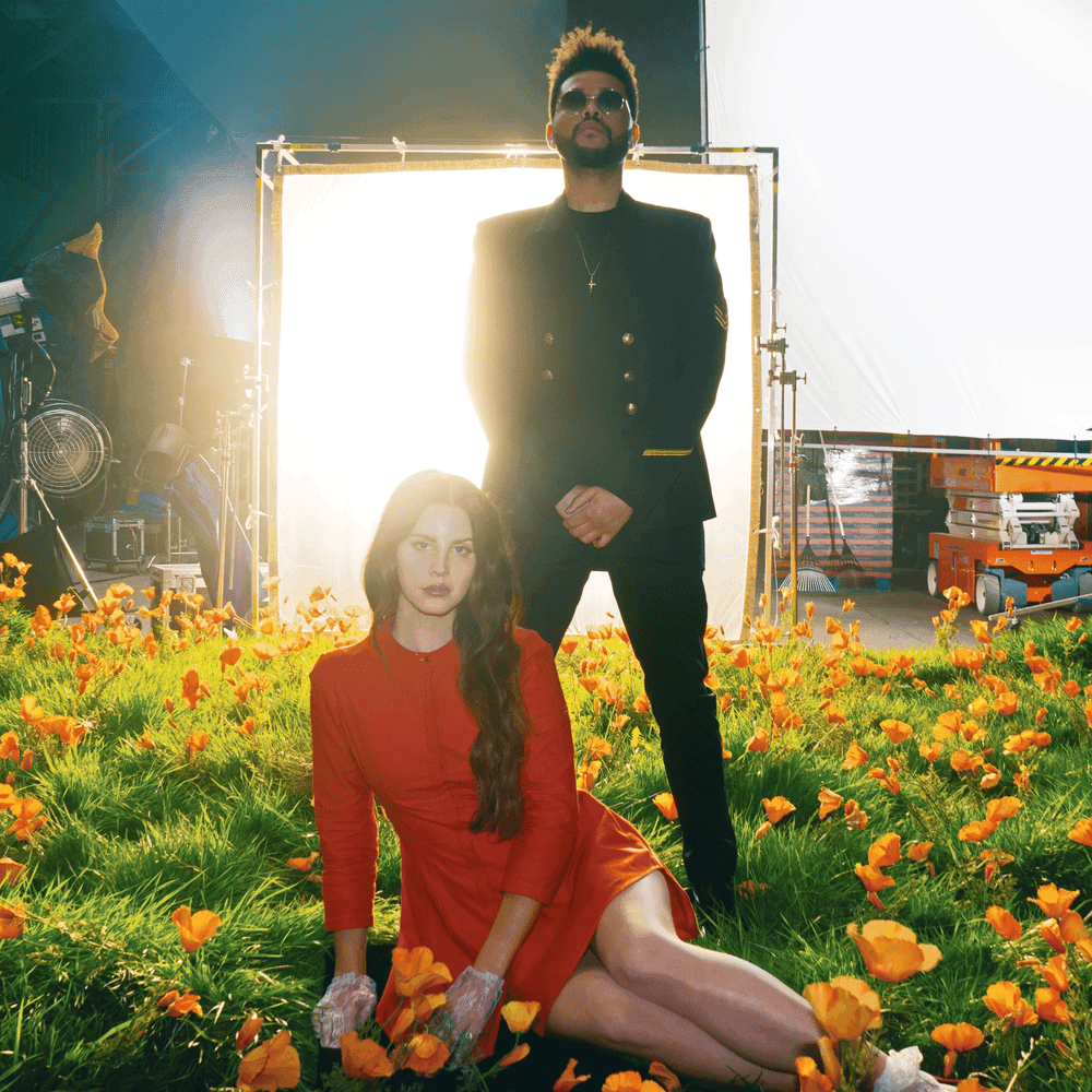 Album cover art for "Lust for Life" by Lana Del Rey & The Weeknd