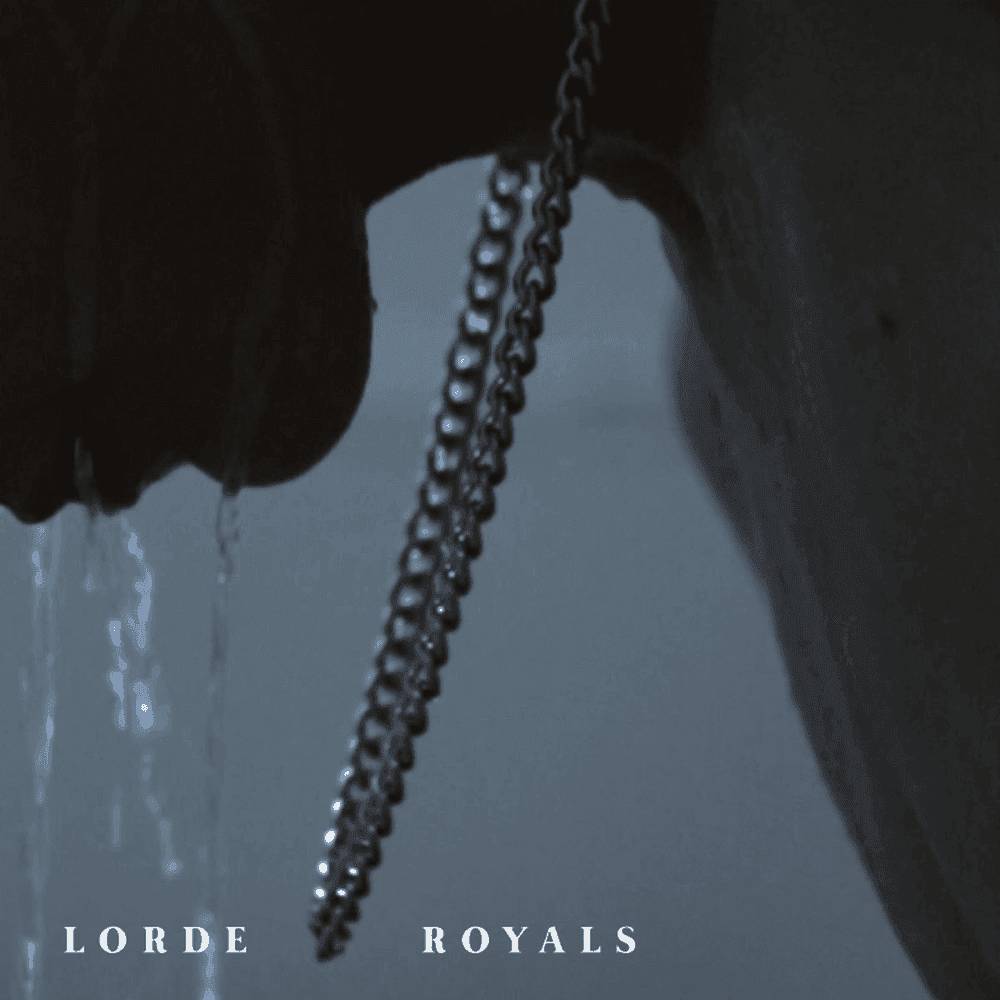 Album cover art for "Royals" by Lorde