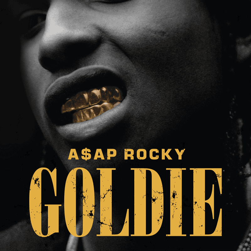 Album cover art for "Goldie" by A$AP Rocky
