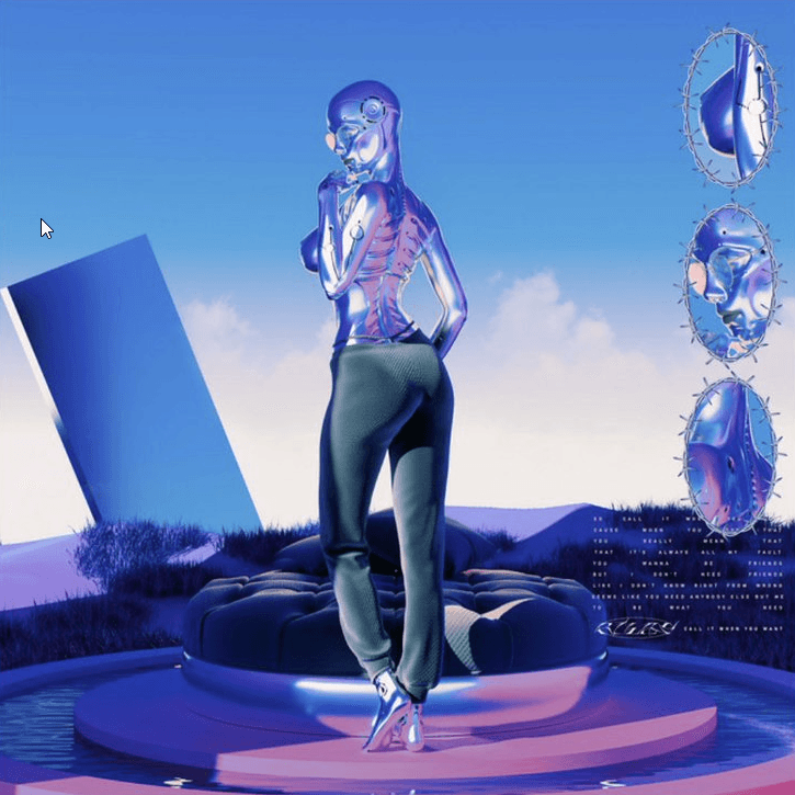 Album cover art for "Call It When You Want" by R I L E Y (R&B)