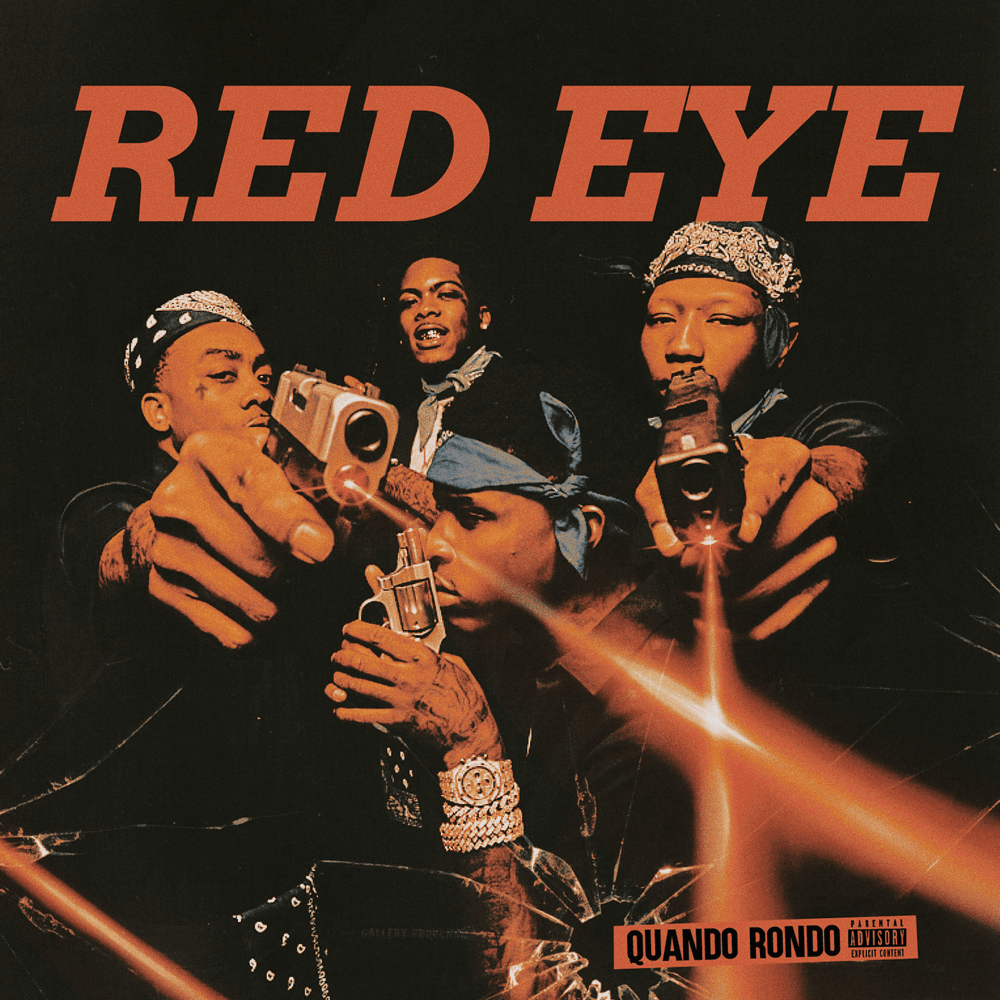 Album cover art for "Red Eye" by Quando Rondo