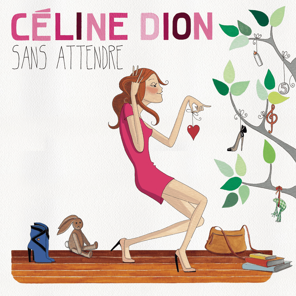 Album cover art for "Qui peut vivre sans amour?" by Céline Dion