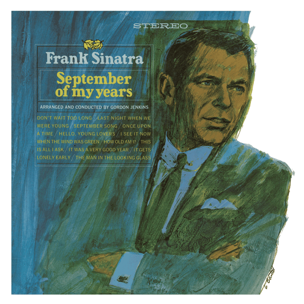 Album cover art for "It Was a Very Good Year" by Frank Sinatra