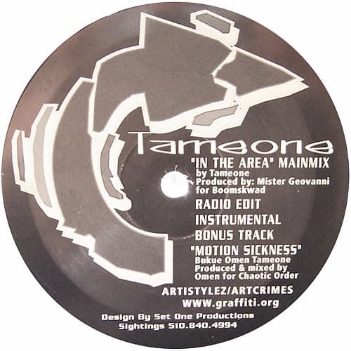 Tameone and Ammbush ‎– In The Area and Human Torch