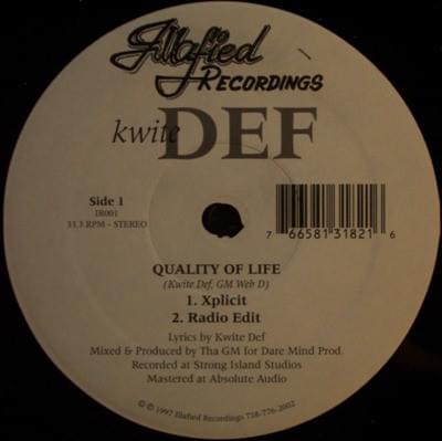 Quality of Life / What’s the Deal?