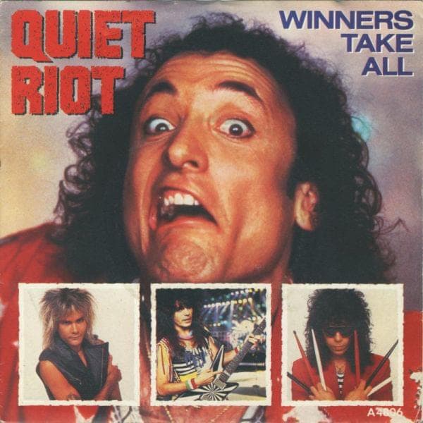 Album cover art for "Winners Take All" by Quiet Riot