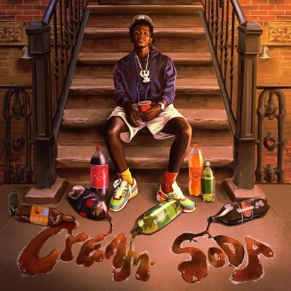 Album cover art for "Cream Soda" by Quando Rondo