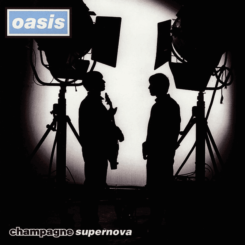 Album cover art for "Champagne Supernova" by Oasis