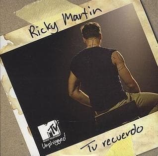 Album cover art for "Tu Recuerdo [MTV Unplugged]" by Ricky Martin & Tommy Torres & La Mari