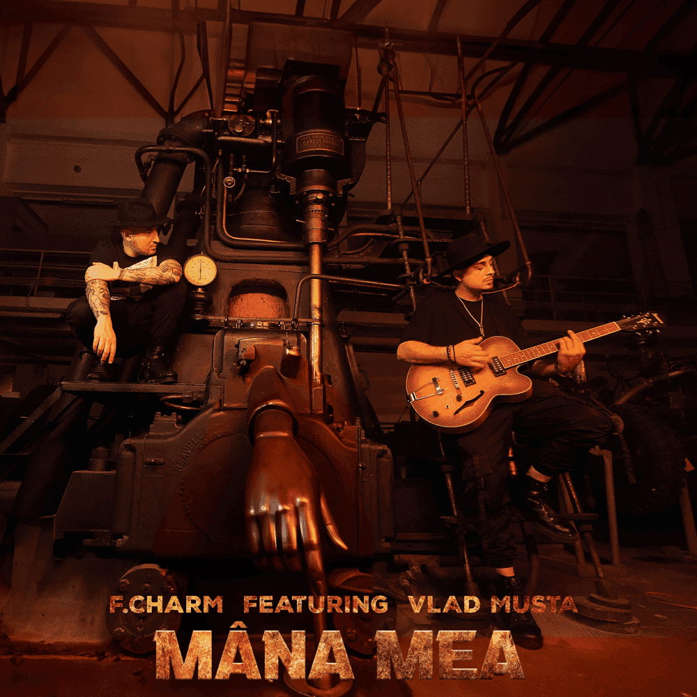 Album cover art for "M�na mea" by F.Charm & Vlad Musta