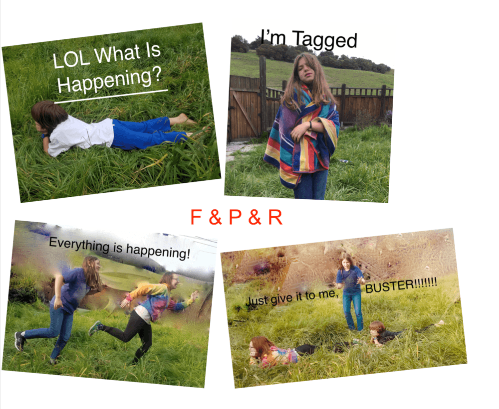 Album cover art for "MEOW" by F & P & R