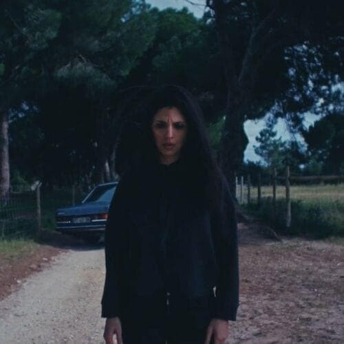 Album cover art for "Dilúvio" by A Garota Não